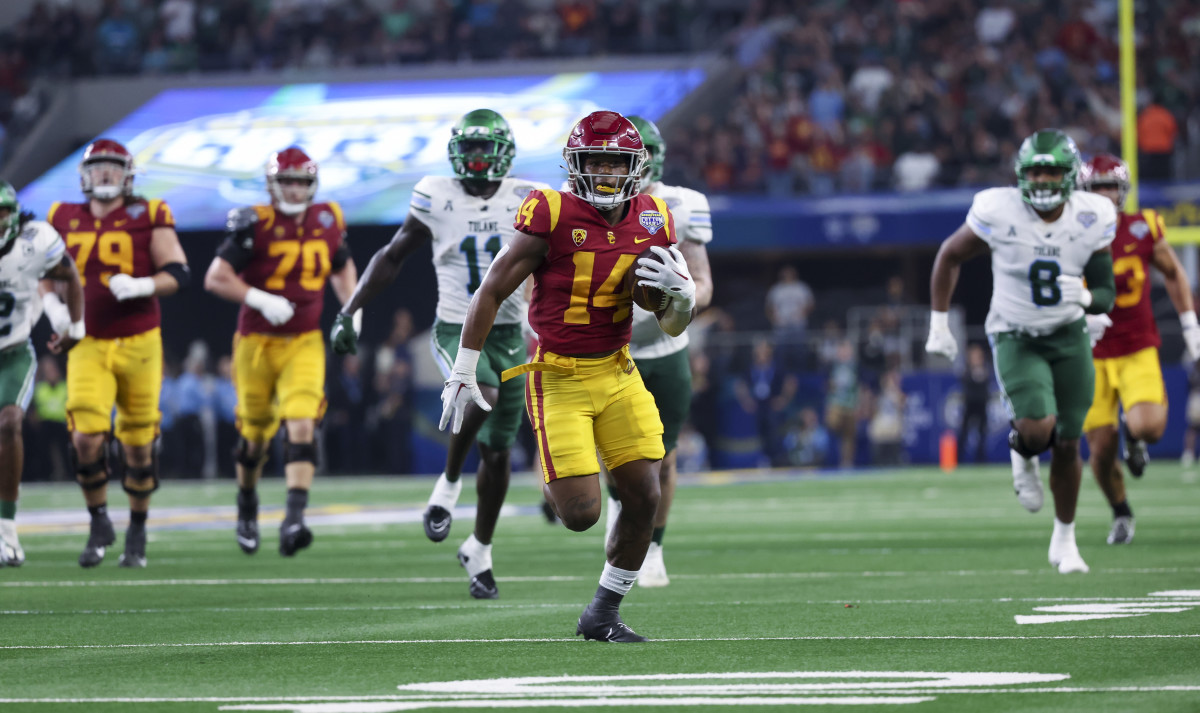 usc trojans tulane cotton bowl 202320